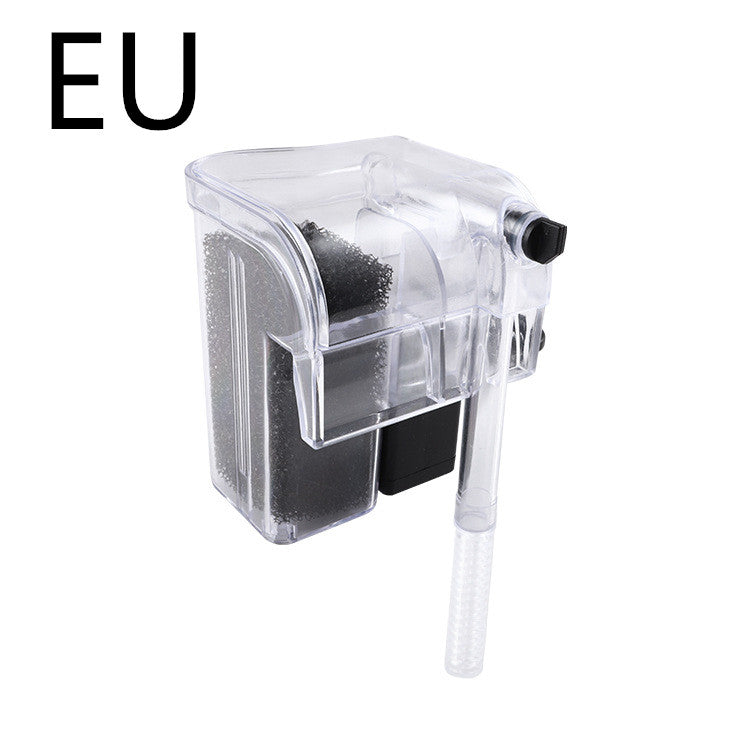 Thin Plug-in Filter Fish Tank Aquarium Waterfall
