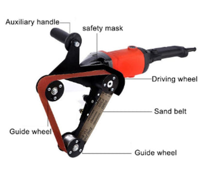 Stainless Steel Round Pipe Drawing Machine Polishing Machine Sanding Belt Machine