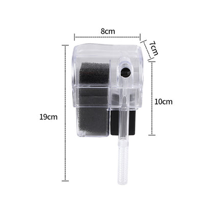 Thin Plug-in Filter Fish Tank Aquarium Waterfall