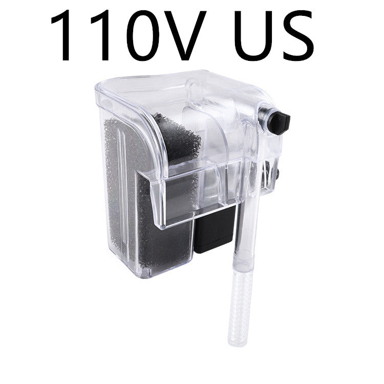 Thin Plug-in Filter Fish Tank Aquarium Waterfall
