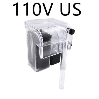 Thin Plug-in Filter Fish Tank Aquarium Waterfall
