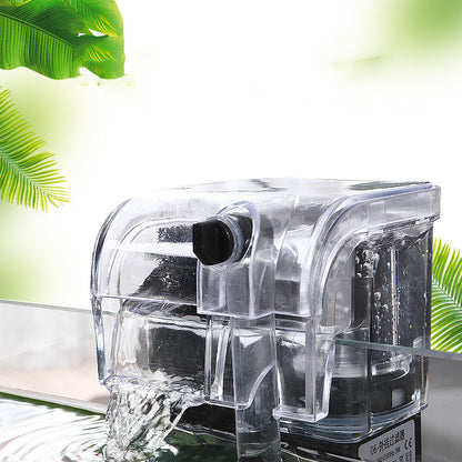 Thin Plug-in Filter Fish Tank Aquarium Waterfall